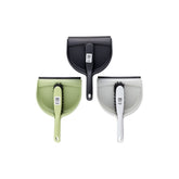 Dustpan with hand brush